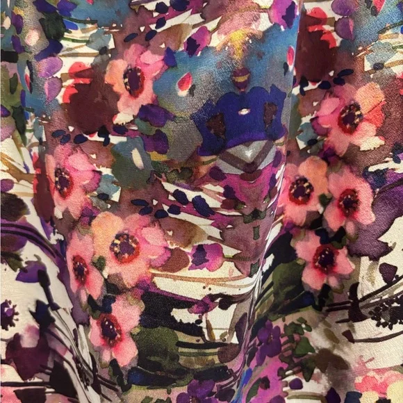 Silk chiffon Mini dress - Picture 2 of 5